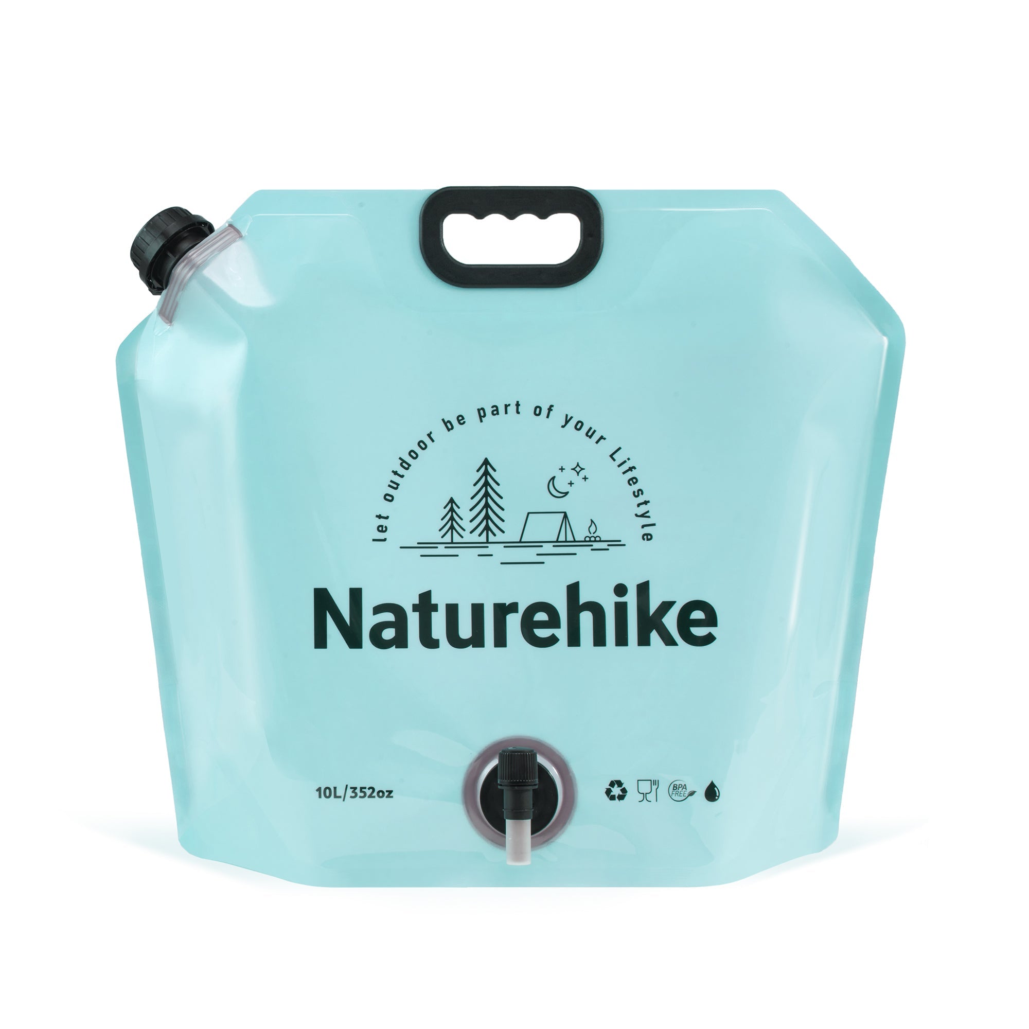 10L Foldable Water Bag with Tap