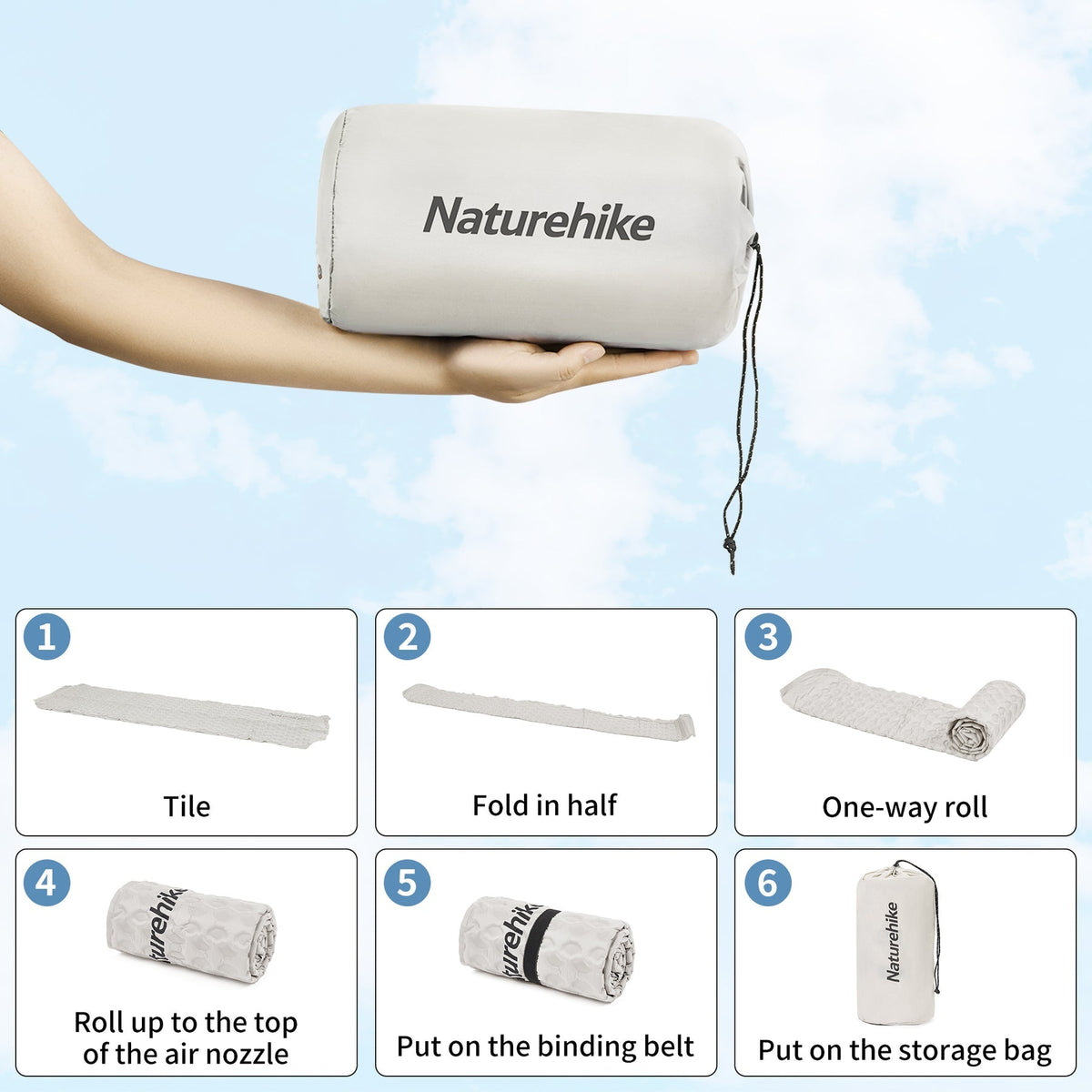 Naturehike Yugu R2.1 Ultralight Self-inflating Sleeping Pads (2026)