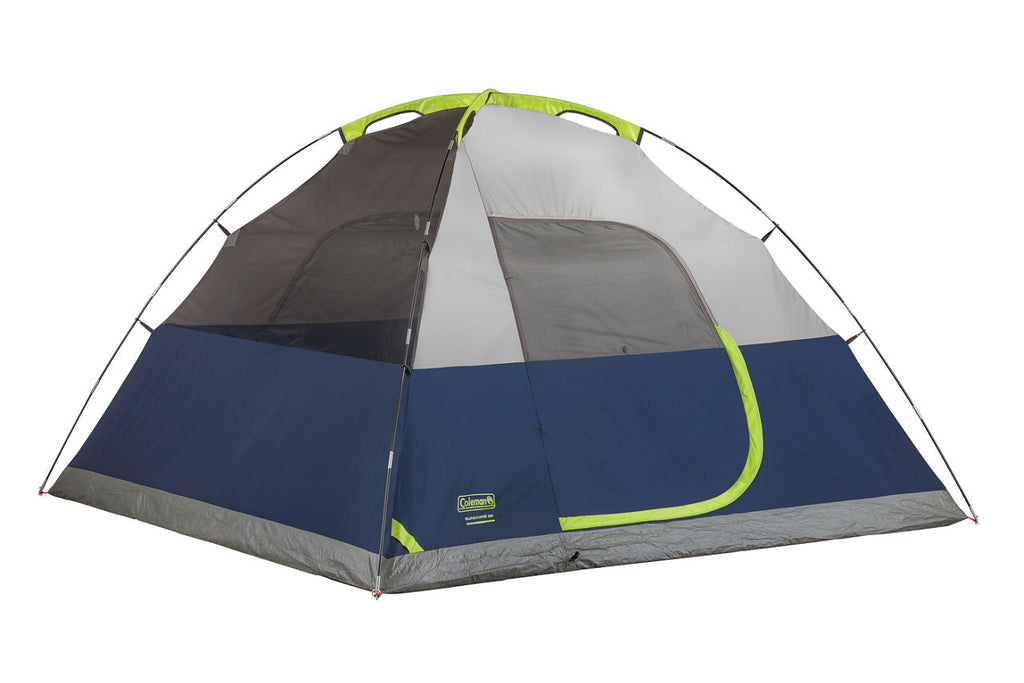 Coleman Sundome® 6-Person Camping Tent | 10 ft x 10 ft | Navy & Grey
