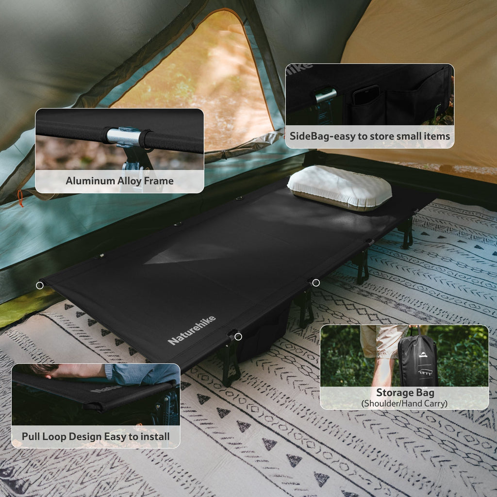 Naturehike XJC08 Greenfield Outdoor Folding Camp Bed (2026)