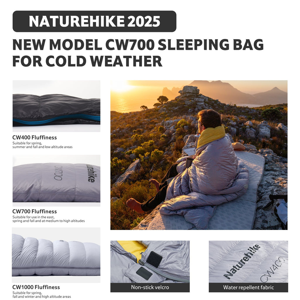 CW™1000 Down Ultralight Sleeping Bag 12°F / -11.1°C