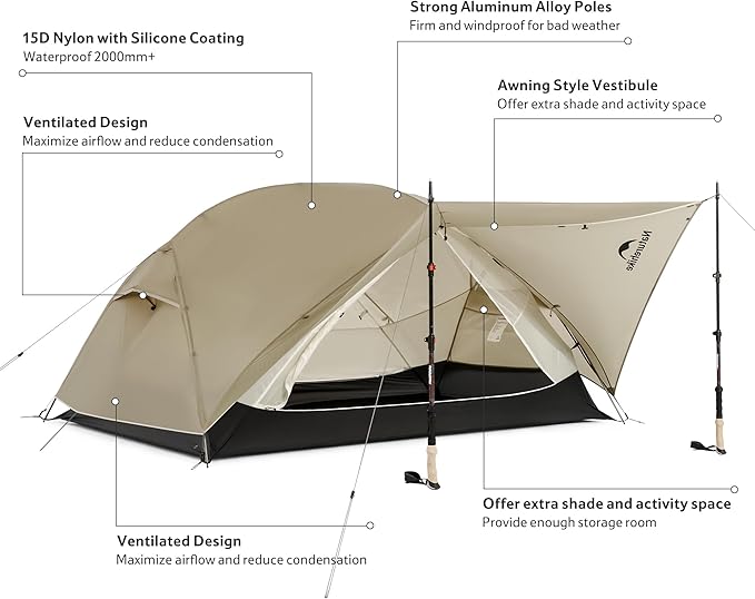 Mongar™ UL 2-Person Ultralight Backpacking Tent