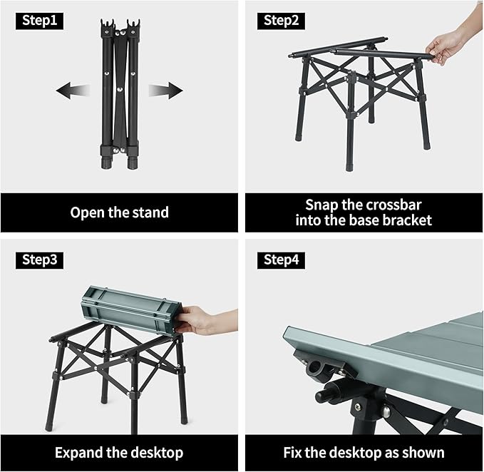 PeakLite™ Y01 Portable Folding Camping Table