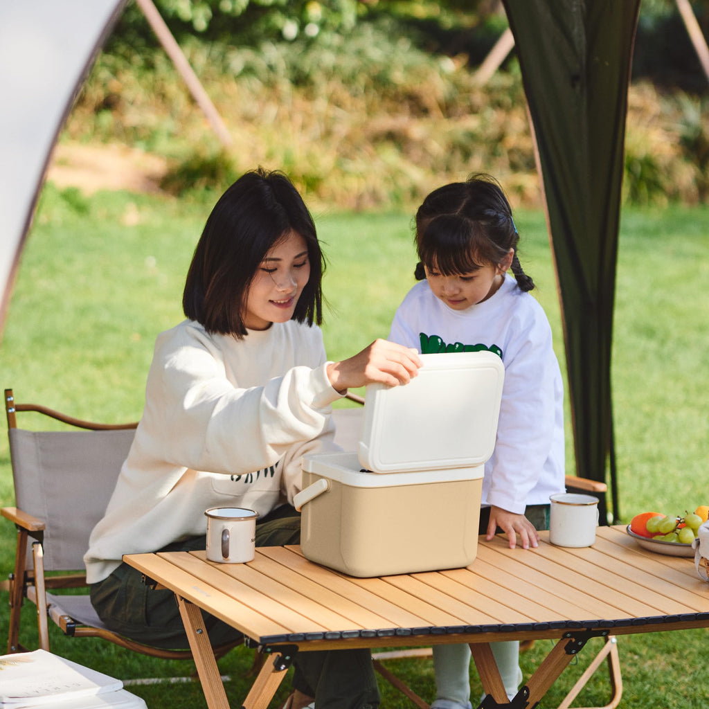 Naturehike 5.3 QT Hard Cooler, Mini Insulated Ice Chest Box, Portable Ice Retention Cooler for Beach Camping Picnic Fishing Barbecue