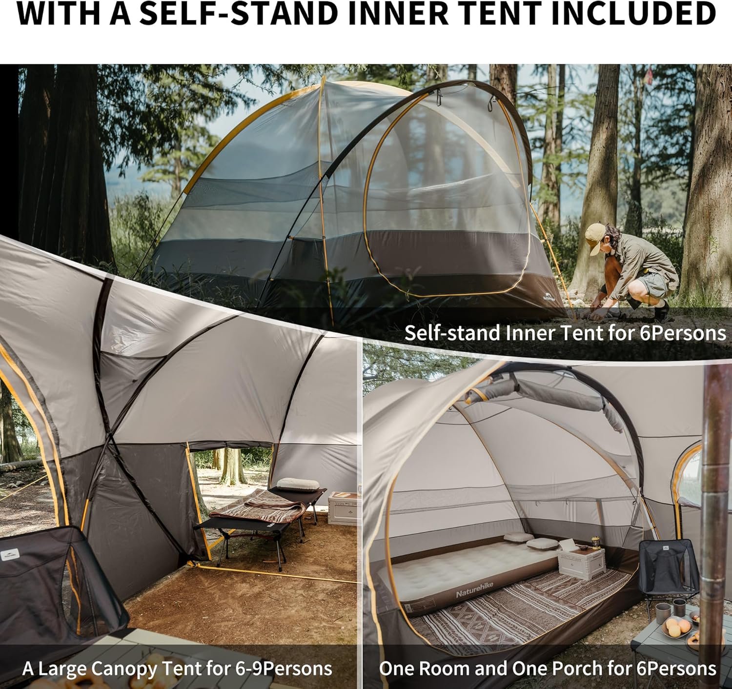 KOTA™ 6-Person Camping Tent