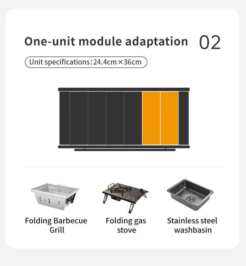 FlatTop™ IGT Modular Camping Table