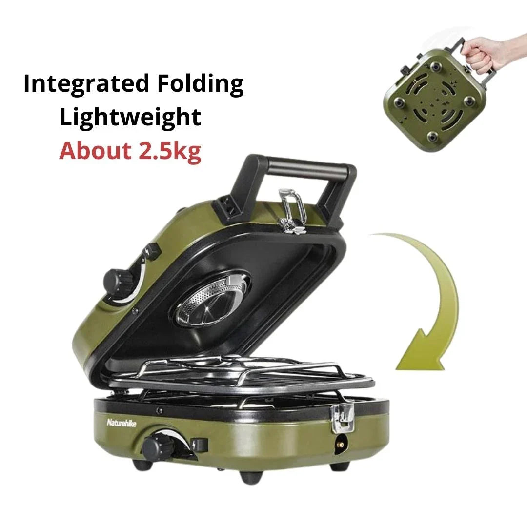 Naturehike Double Burner Folding Gas Stove (2026)