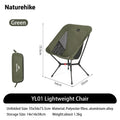 Naturehike Ultralight Folding Aluminum Camping Chair For Hiking And Fishing