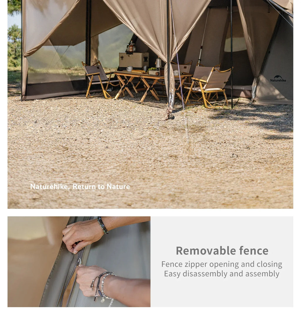 Naturehike Village 13 Flagship Pro Series Fast Build Automatic Cabin Style Tent (2026)