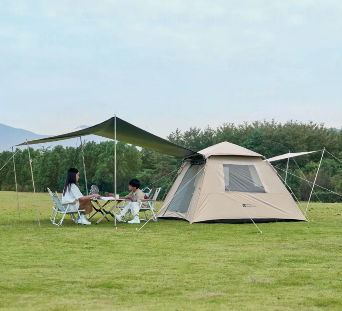Mobi Garden Instant Set-Up Tent Vinyl Coated