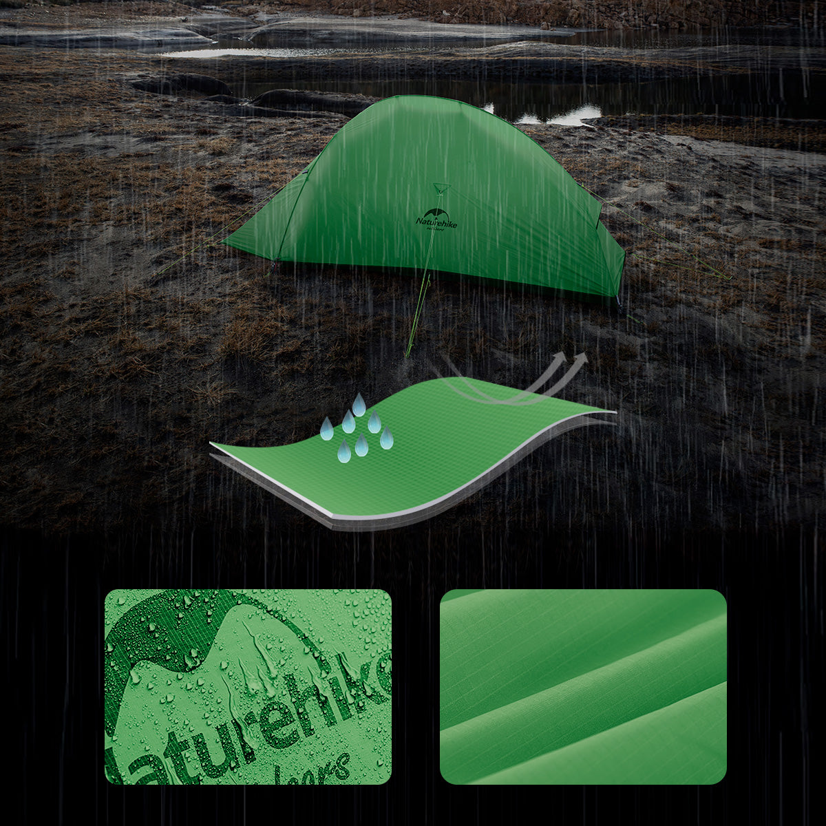 Cloud Up™ Base 1-Person Ultralight Backpacking Tent
