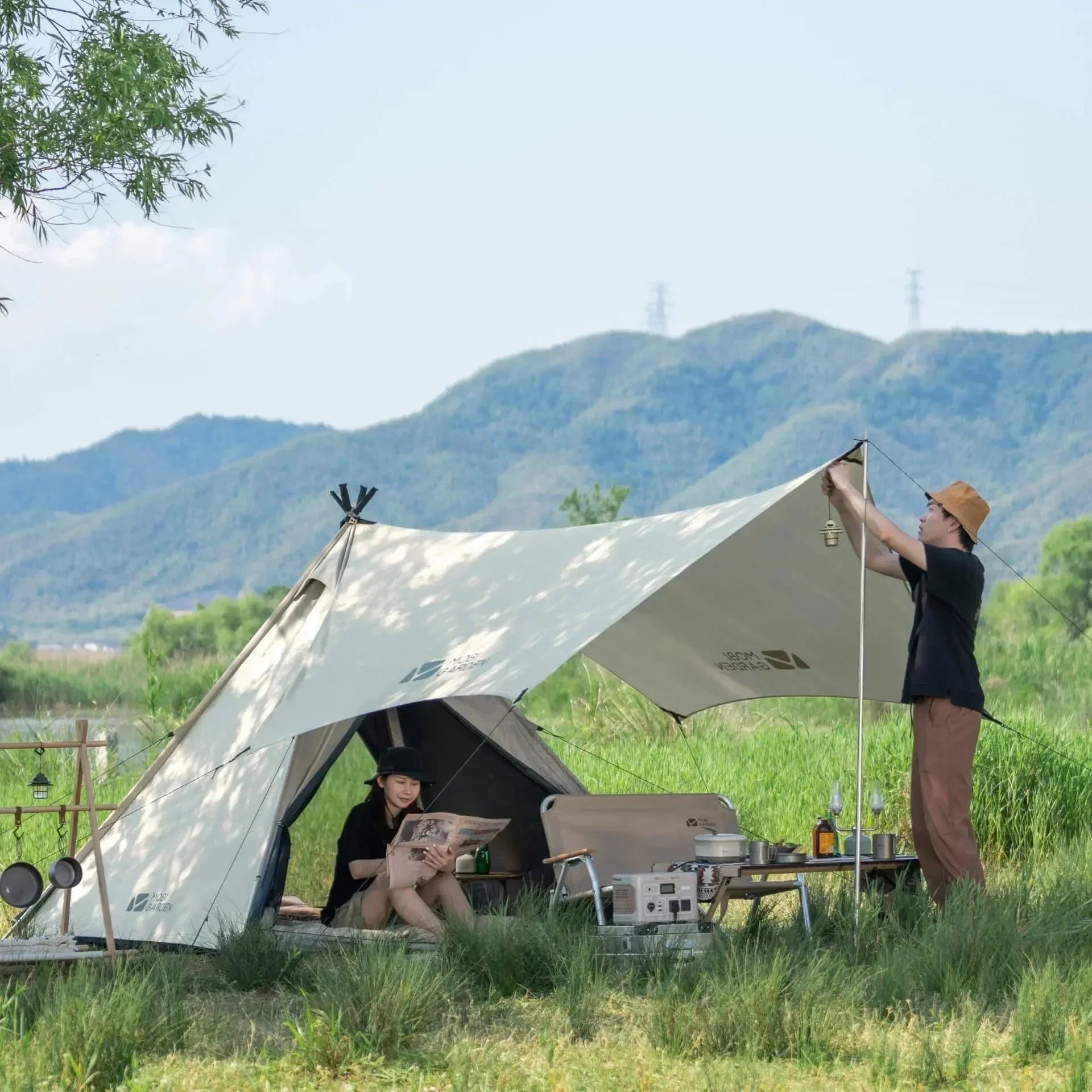 MOBI GARDEN A Frame Tent