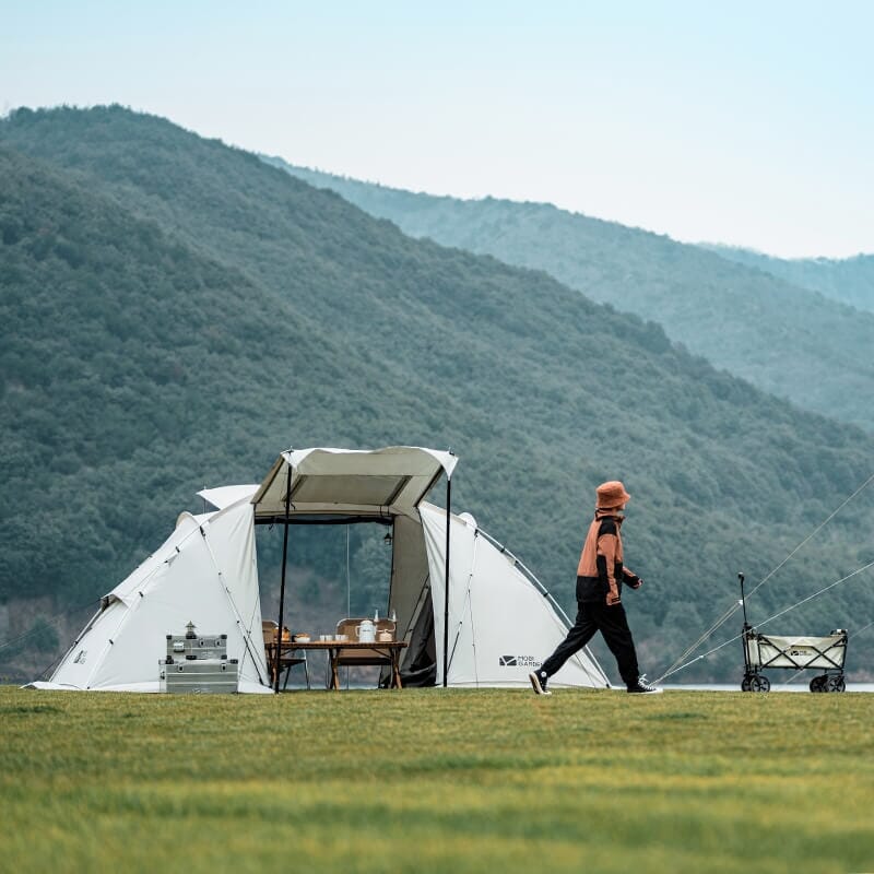 (Rental) MOBI GARDEN Aristocratic 4 Multi-room Tent