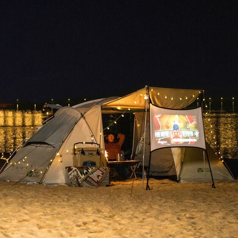 (Rental) MOBI GARDEN Aristocratic 4 Multi-room Tent