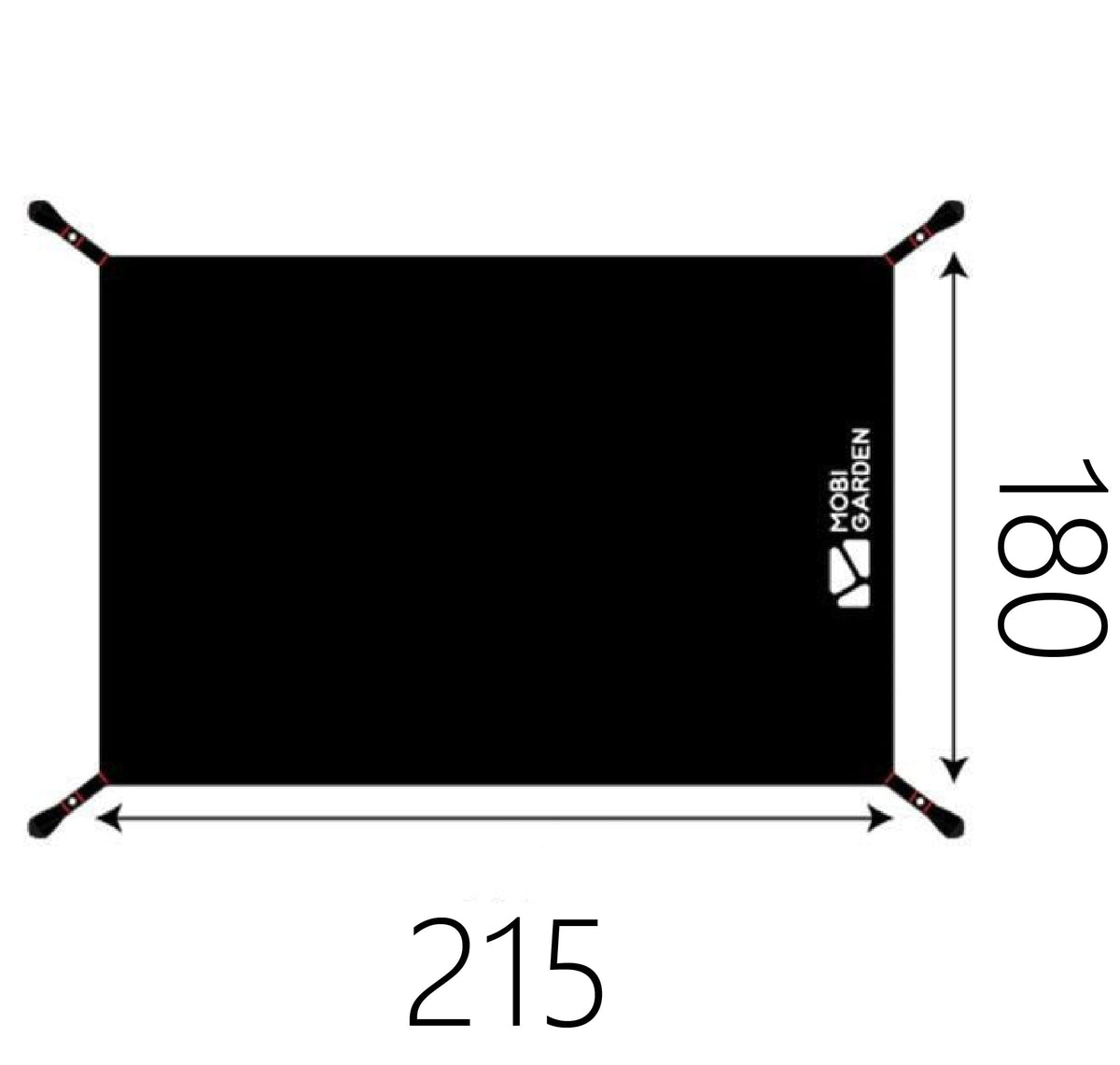 MOBI GARDEN Tent Footprint – 2P, 3P & 4P