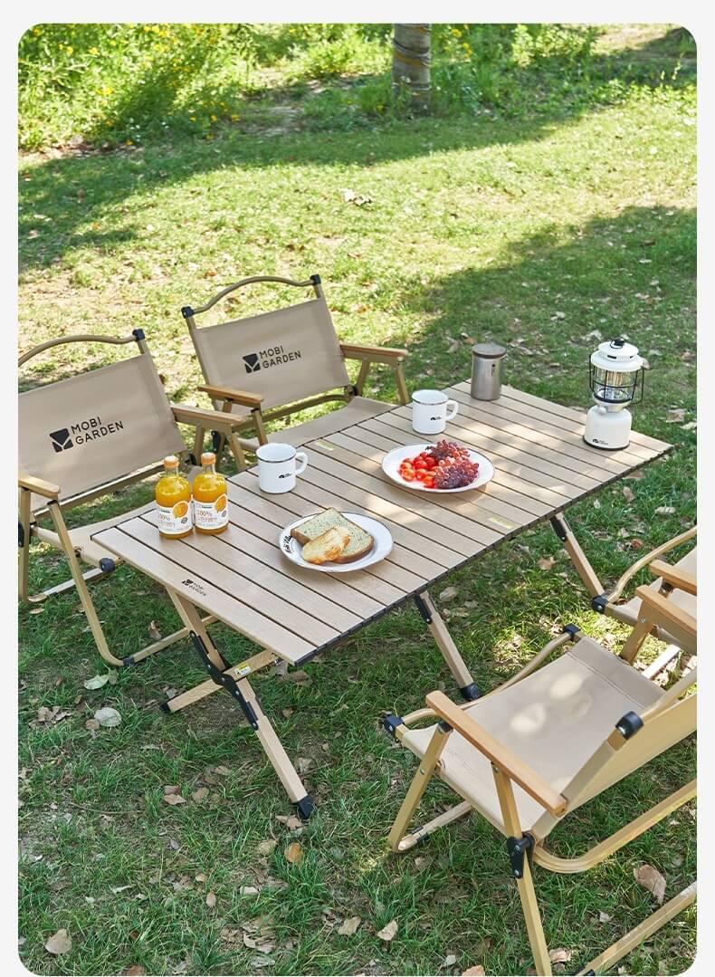 Folding Egg Roll Table