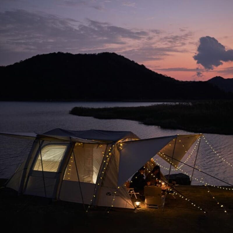 MOBI GARDEN Grand View Tent (Inflatable Version) – Full-Size Ground Mat for GV4