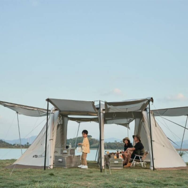 MOBI GARDEN Grand View Tent (Inflatable Version) – Full-Size Ground Mat for GV4