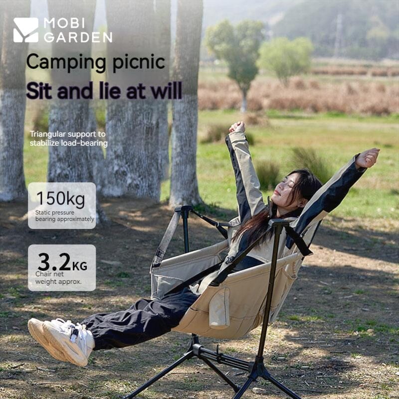 MOBI GARDEN Shanyou Rocking Camp Chair