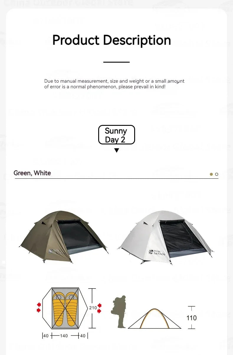 MOBI GARDEN Sunny Day Tent