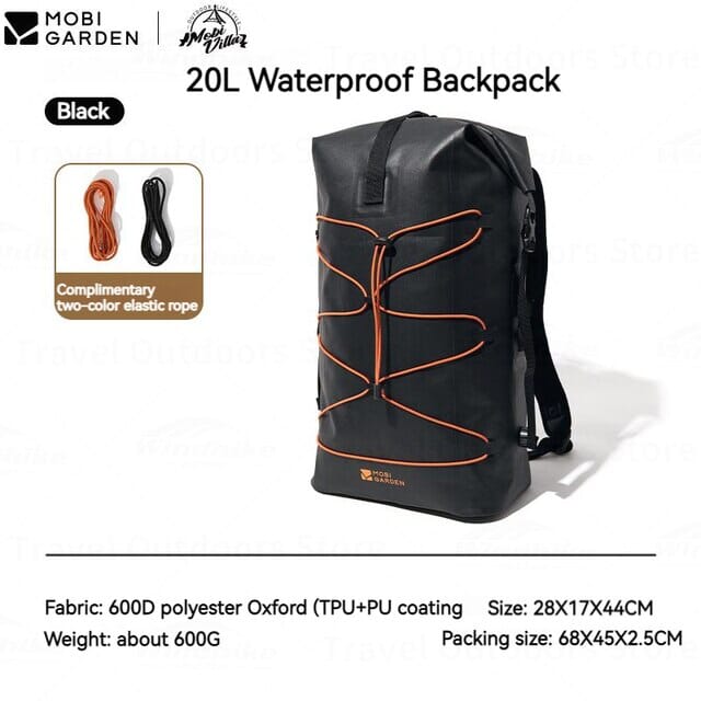 MOBI GARDEN ZhuLang 20L Coated Outdoor Backpack