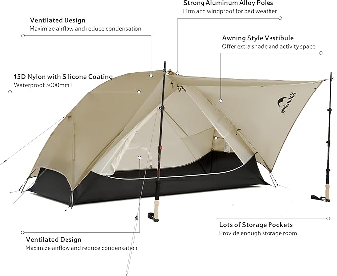 Mongar™ UL 1-Person Ultralight Backpacking Tent