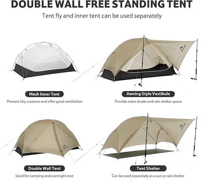 Mongar™ UL 1-Person Ultralight Backpacking Tent