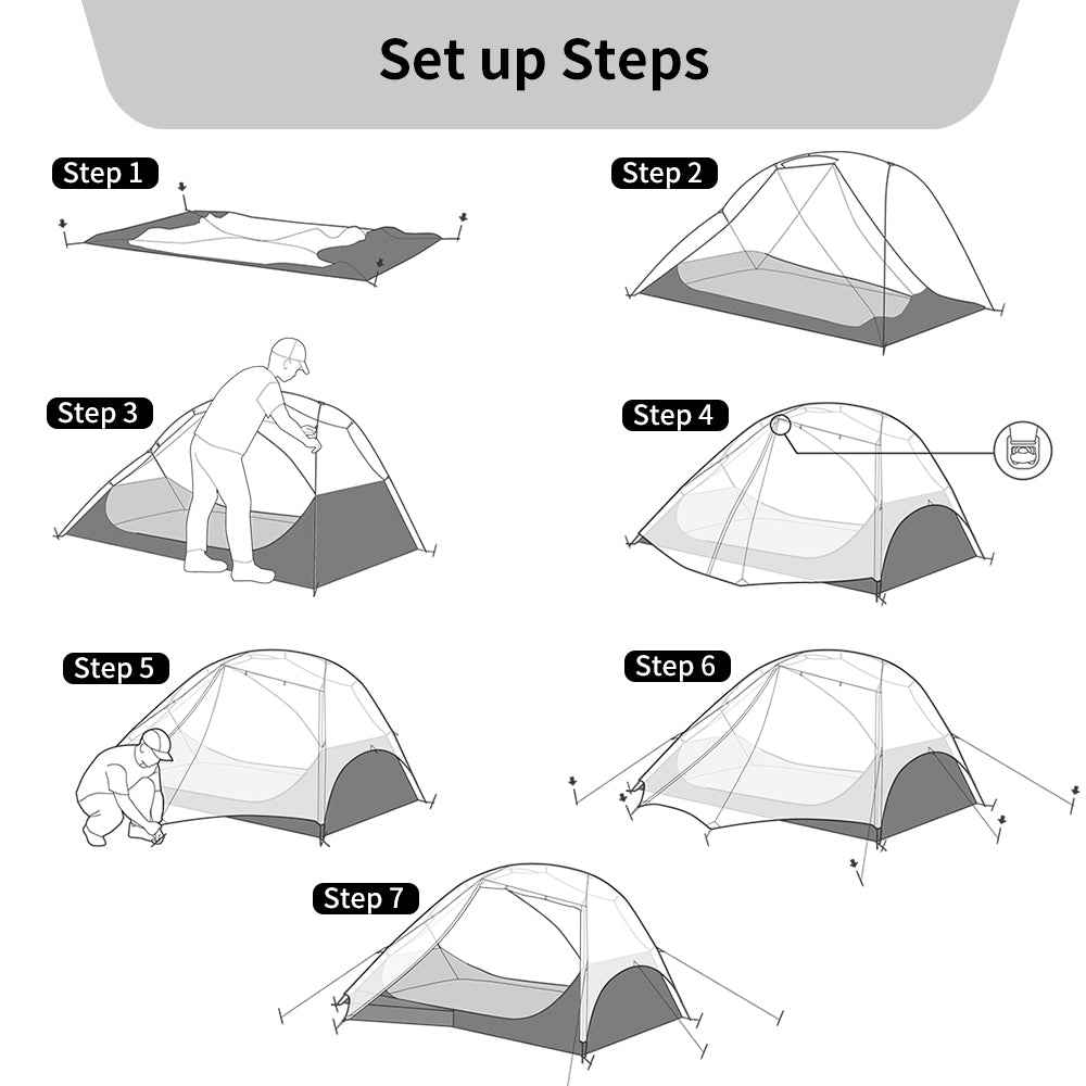 Star River™ UL 2-Person Ultralight Backpacking Tent